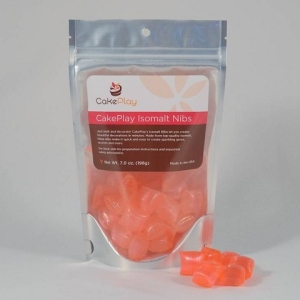 Isomalt Nibs Vibrant Pink 7 OZ