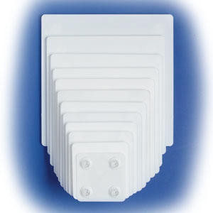 8″ SQUARE White Plate