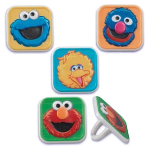Sesame Street Rings 1 1/2″ 144 CT