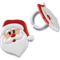 Santa Face Bendi-Rings 1 1/2" 72 CT
