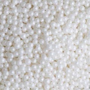 Sugar Pearls White 5mm 11 LB
