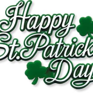 Happy St. Patricks Day Plaque 3″ 72 CT