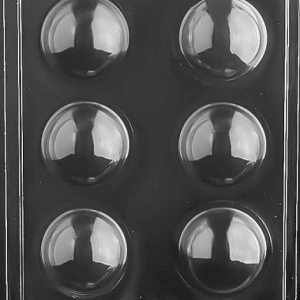 Bath Bomb Mold  2 1/4″ 6 CAV