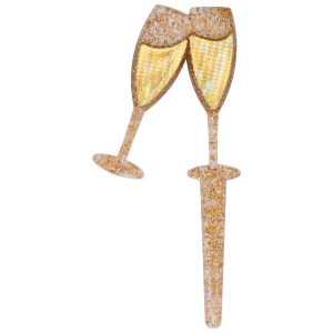 Toasting Glasses DecoPics 3″ 144 CT