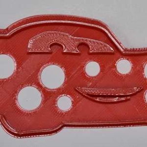 Cars Lightning McQueen Cookie Cutter