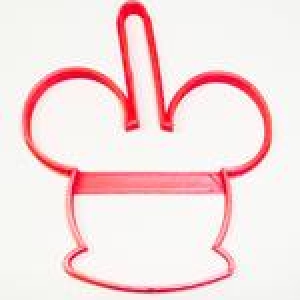 Caramel Apple Cookie Cutter