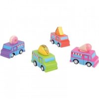 Food Truck Pull Back Vehicles 2 1/2" 12 CT