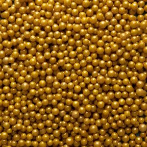 Gold Pearl Beads 1 LB