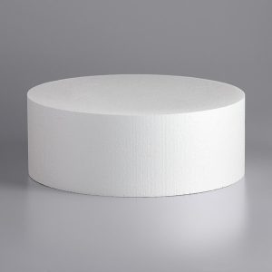 18″ x 6″ Tall Round Styro Dummy