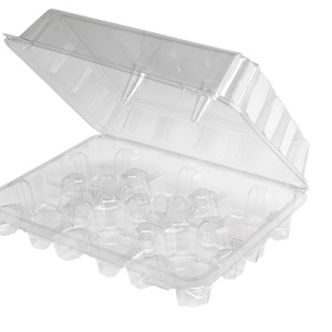 Cupcake Container 6 count Large (Jumbo) 125 CT