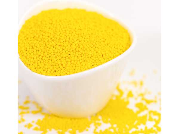 Yellow Nonpareils 25 LB