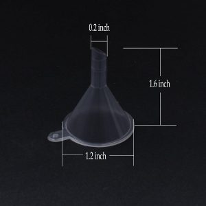 Mini Plastic Funnels Each