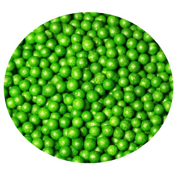 Twinkle Pearls Green 1 LB