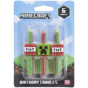 Minecraft Icon Candles 6 PCS 6 CT