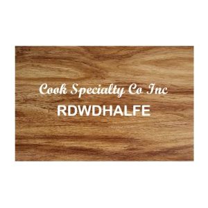 Quarter Sheet Wood Grain Drum EA