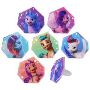 My Little Pony Cupcake Rings 144 CT