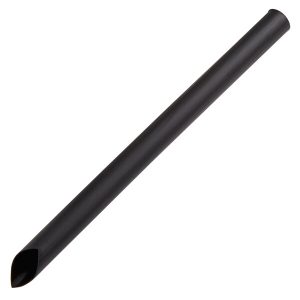 Smoothie Straws Black Dia Cut 9″ Tall 35 CT