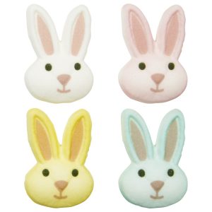 Bunny Head Assortment Dec-Ons 100 CT No Red 3