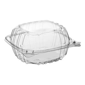 6″x 6″x 3″ Hinged Container 500 CT