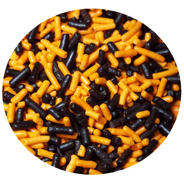 Halloween Blend OR & BK Jimmies 6 LB