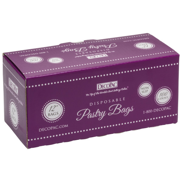 12" Disposable Clear Bag 100 CT