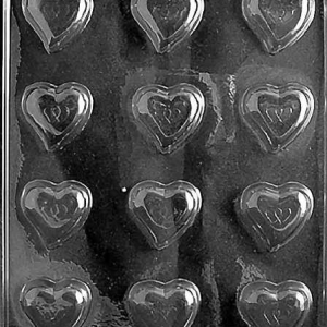 Tear Drop Hearts BS Mold 12 CAV