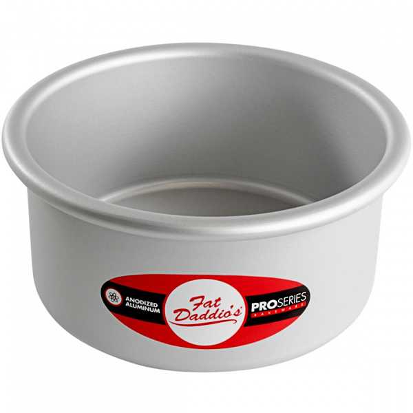 Round Pan 6" x 3" 16 gauge
