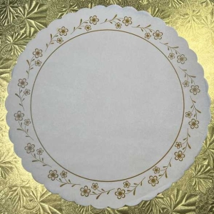 12″ Round Daisy Design Doilie 250 CT