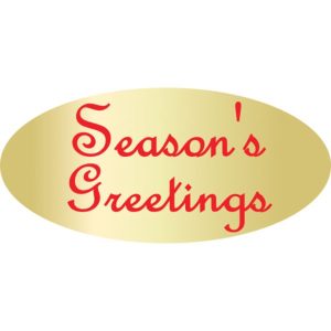 Season’s Greetings Labels 500 CT