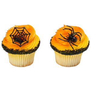 Ghoulish Spider & Web Rings 144 CT