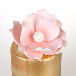 Magnolia Pink 4 1/2″x 4 1/2″ 3 CT