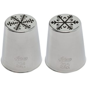 Assorted Snoflake Russian Tip 2 CT