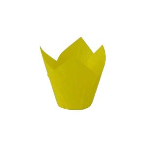 Yellow Tulip Cups Mini 1 3/8″ Base 1 1/2″ to 2 1/4″ 150 CT