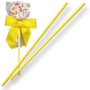 Sucker Stick Yellow 6″x 5/32″ Approx. 10,000 CT