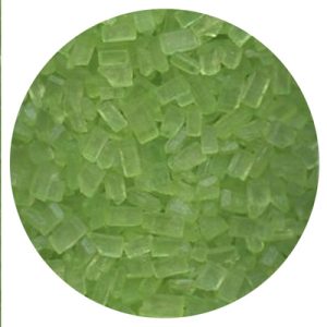 Lime Green Con AA Coarse Sugar 7 OZ
