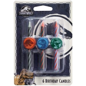Jurassic World Character Icon Candle 6 CT