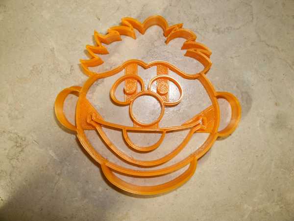 Ernie Face Sesame Street Cookie Cutter
