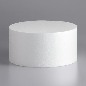 12″ x 6″ Tall Round Styro Dummy