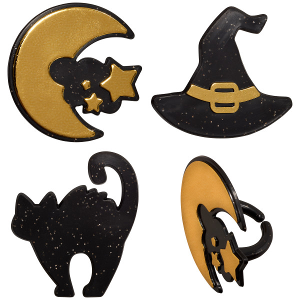 Witching Hour Cupcake Rings 144 CT