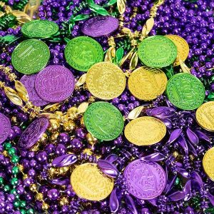 Mardi Gras Coins 1 1/4″ 144 CT