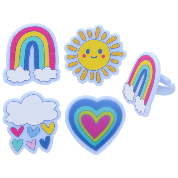 Joyfil Sunshine Cupcake Rings 144 CT