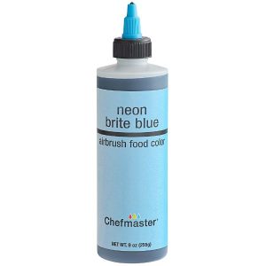 Neon Brite Blue 9 OZ (255g) Airbrush Color