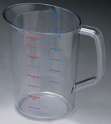 Measuring Cup Plastic 4 Quart