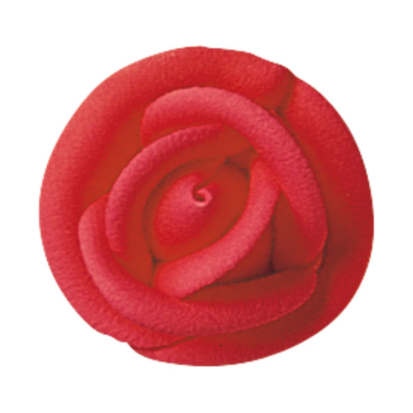 Med Bright Red Rose 1 1/2" 90 CT
