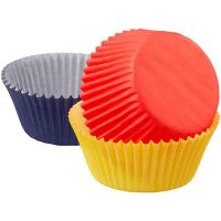 Assorted Primary Baking Cup 2" 75 CT