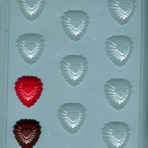 Fancy Hearts Bite Size Mold 11 CAV