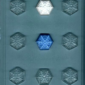 Snowflakes Bite Size Mold 9 CAV