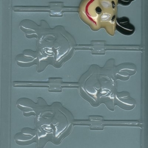 Silly Reindeer Sucker Mold 4 CAV
