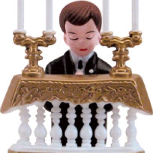 Communion Boy at Altar 3.5″ 12 CT