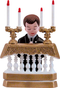 Communion Boy at Altar 3.5" 12 CT